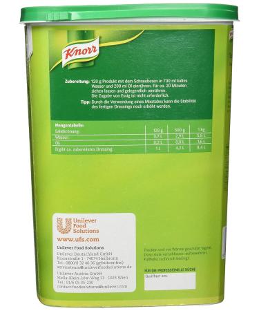 Buy Knorr Salad Coronation Bacon Herb Dressing - 1kg Dry Mix for Salad | International Shipping Available - Buy Online on SooperMarket.com