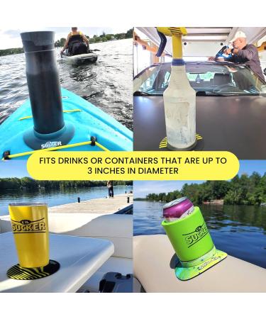 Lil Sucker Slogan Suction Rings Coaster Holders 2 Pack - Secure Drink Coasters for Tables - Buy Online on SooperMarket.com