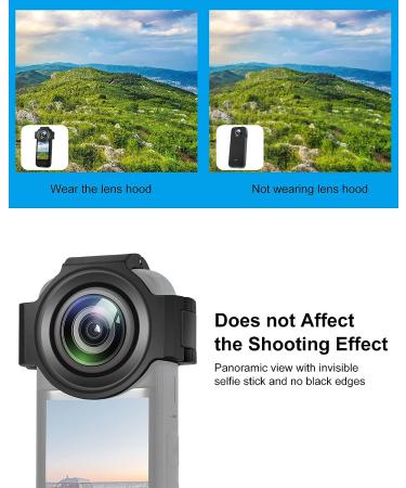 PULUZ Waterproof Lens Guard for Insta360 X3 - Anti-Scratch Optical Glass Protector - Buy Online on SooperMarket.com