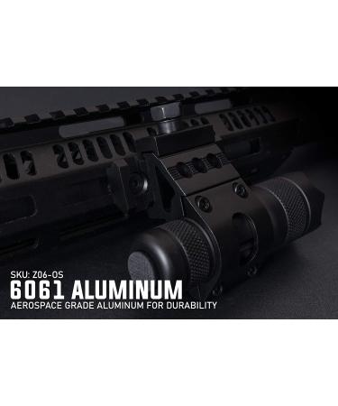 Monstrum Tactical 1 Offset Picatinny Rail Mount: Ideal for Flashlights - Buy Online on SooperMarket.com