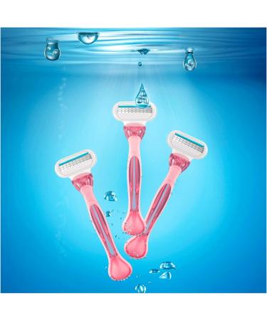 Buy Gillette Venus Sensitive Razor for Women - 4 Pack (3 + 1 Disposable) | International Shipping Available - Buy Online on SooperMarket.com