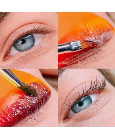 PERMANIA Silicone Curler Pad 10Pcs/5 sizes for Lash Perm Kit - Reusable Soft C & D Curls Eyelash Lifting Rod - Orange Lash Lift Pads - Buy Online on SooperMarket.com