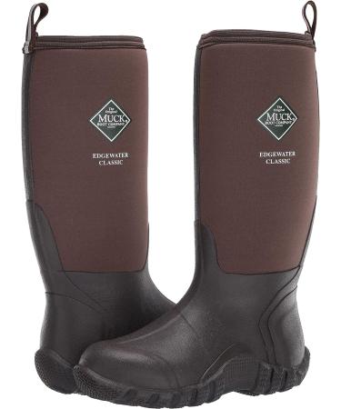 Muck Boot Men's Edgewater Classic Mid Calf Boot 12 Brown - Waterproof Outdoor Footwear - Buy Online on SooperMarket.com