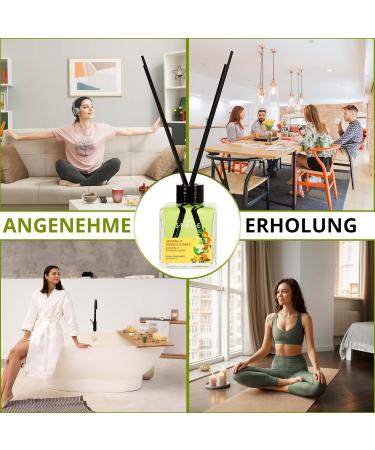 Air Space Fragrance Sticks | Jasmine Orange Flower Room Freshener | Fruity Floral Aromatherapy for Home - Buy Online on SooperMarket.com