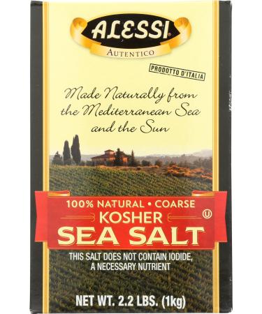 Alessi Sea Salt Kosher, 36.79 oz
