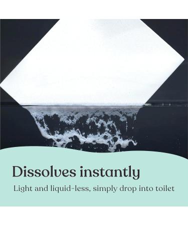 Toilet Bowl Cleaner Strips - 60 Cleans | Plastic-Free Dye-Free & Lemon Essential Oil | Eco-Friendly Cleaning Solution - Buy Online on SooperMarket.com