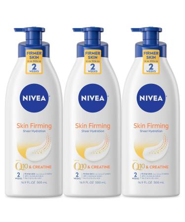 NIVEA Item Name Skin Firming Body Lotion with Q10 and Shea Butter Skin Firming Lotion Moisturizing Shea Butter Lotion 16.9 Fl Oz (Pack of 3) 16.90 Fl Oz (Pack of 3)