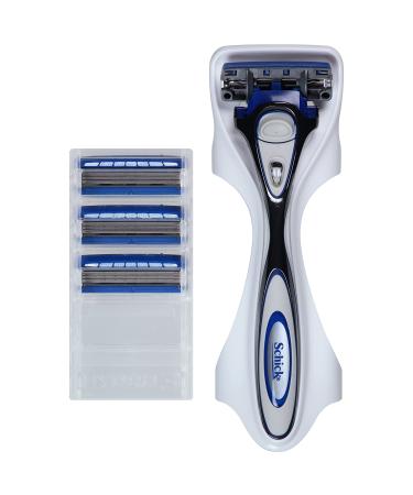 Schick Hydro 3 Razor for Men Value Pack - 4 Razor Blade Refills - Hydrating Formula - 4 Count - Buy Online on SooperMarket.com