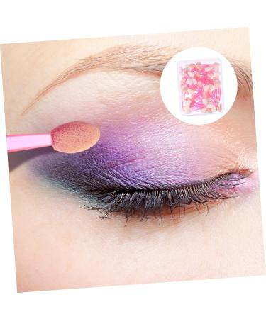 BELLIFFY 100pcs Double Ended Eyeshadow Brush Eye Shadow Sponge Double-ended Eyeshadow Cosmetic Makeup Brush Dual Sides Eyeshadow Eye Shadow Applicator - Buy Online on SooperMarket.com
