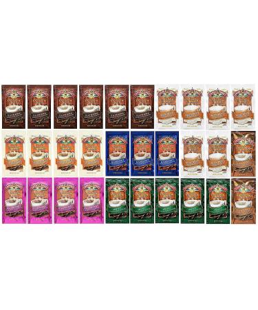 Land O'Lakes 7 Different kind Hot Cocoa Mix Gifts Basket - 30 Pieces - Gifts for Family, Friends, Her, Him and more 30 Count