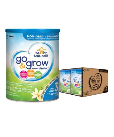Similac Go & Grow By Similac Step 3 Toddler Drink Complement to Toddler Nutrition Vanilla Flavour 4x85 grams