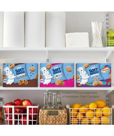 Pillsbury Chocolate Chip Mini Soft Baked Cookies - 10 Count - Buy Online on SooperMarket.com