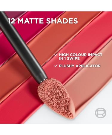 L'Or al Paris 560 Pay Day Liquid Lipstick | Intense Color | Matte Formula with Hyaluronic Acid | Transfer-Resistant - Buy Online on SooperMarket.com