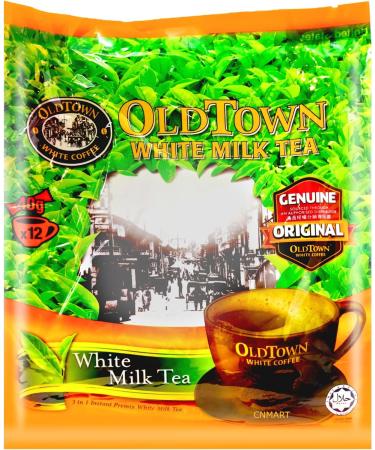 CNMART Malaysia Oldtown 3 in 1 Instant White Coffee White Milk Tea Flavour 12 Sachets 480g (Pack of 3) - Buy Online on SooperMarket.com