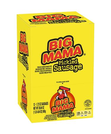 Penrose Big Mama Pickled Sausages - Keto Friendly - 12 Pack (2.4 Oz Each) - Buy Online on SooperMarket.com