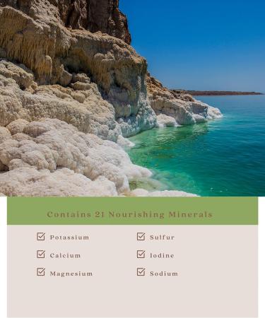 Earth & Envy Dead Sea Salt 5LB Medium Fine Grain - Fragrance-Free, Moisturizing & Detoxifying - Buy Online on SooperMarket.com