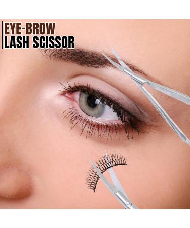 HARAMS Cuticle Spring Scissors Extra Fine Professional Precision Stainless Steel Nose Ear Facial Hair Thread Embroidery Trimming Scissors Stratum Corneum Scissors for Eyebrows Eyelashes Dry Skin - Buy Online on SooperMarket.com