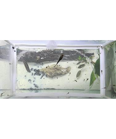 Large Fish Breeder Net with Suction Cups - Nylon Mesh Hatchery Isolation Box for Aquarium Tank - Buy Online on SooperMarket.com