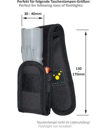 Buy Tee-UU LED Maxi Flashlight Holster | Fits Devices 13-17cm | International Shipping - Buy Online on SooperMarket.com