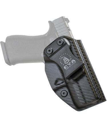 CYA Supply Co. Base IWB Concealed Carry Holster Veteran Owned Made in USA - Fits Glock 43/43X/43X MOS