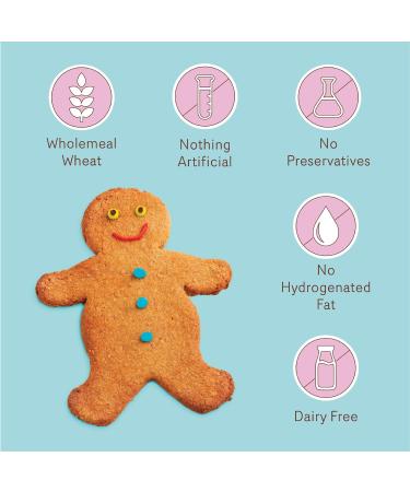 Cookie Crumbles Gingerbread Biscuit Mix 321g - Dairy-Free, No Preservatives or Artificial Flavours - Ready in 30 Minutes - Ginger & Cinnamon - Aromatic Home Baking Delight - Buy Online on SooperMarket.com