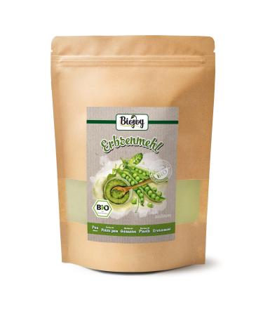 Biojoy ORGANIC green pea flour (500 g) ground peas no additives 500 gr