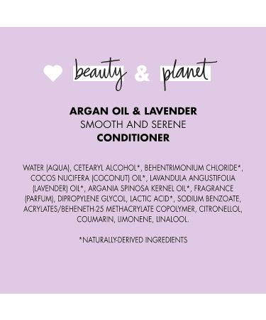 Love Beauty and Planet Argan Oil & Lavender Dry Hair Conditioner - Frizz Control - 32.3 oz - Buy Online on SooperMarket.com