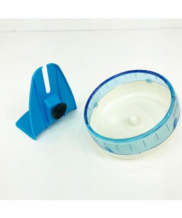 Large Silent Hamster Wheel on Stand 16.5cm - Quiet Running Spinner Suitable for Small Syrian & Dwarf Hamsters (Pink) - Buy Online on SooperMarket.com