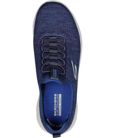 Skechers Men's Gowalk Flex-Athletic Slip-on Walking Shoes 11 Navy/Blue - Air Cooled Foam Sneakers - Buy Online on SooperMarket.com