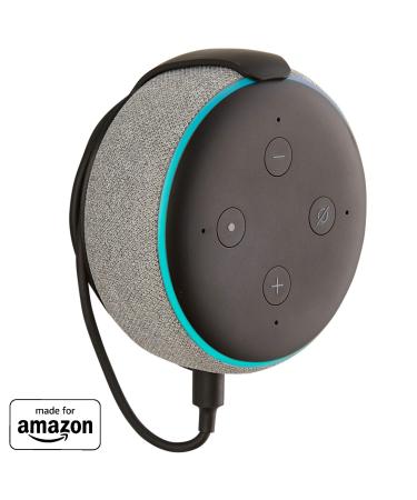 Made for Amazon Mount for Echo Dot (3rd Gen) - Black