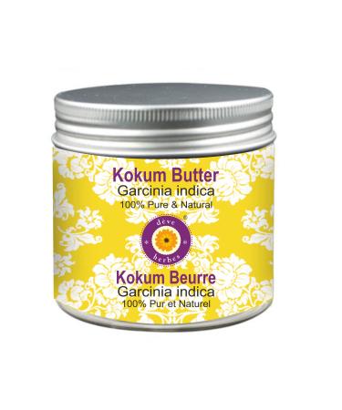 Deve Herbes Kokum Butter (Garcinia Indica) natural therapeutic grade 50 g 50 g (1 pack)