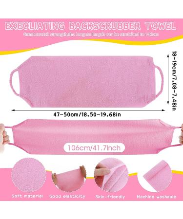 6-Piece Exfoliating Shower Bath Gloves and Scrubber Set for Men and Women - Buy Online on SooperMarket.com