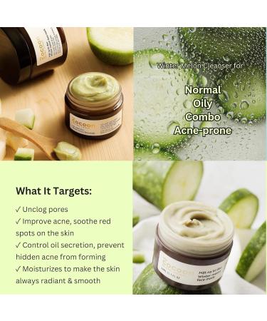 Cocoon Winter Melon Face Mask - Hydrating & Nourishing (1.01 fl oz) | International Shipping Available - Buy Online on SooperMarket.com