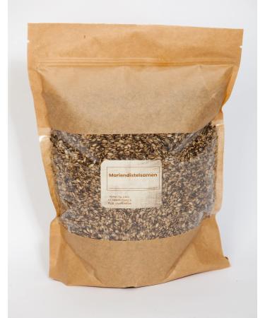 IGART Milk Thistle Seeds 1.5kg | Milk Thistle Natural | Tea | Milk Thistle Tea | Silybum Marianum | Herbal Tea 1.5 kg (Pack of 1)