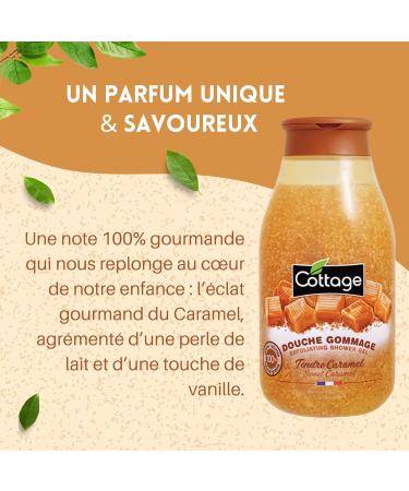 Cottage Shower Soft Scrub Caramel Peeling Grains | 100% Natural Exfoliant | 270 ml - International Shipping - Buy Online on SooperMarket.com