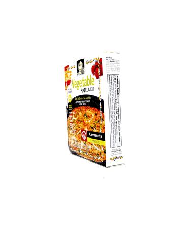 Carmencita Vegetable Paella Kit - 2 Portions | Easy-to-Make Spanish Meal at Home - Buy Online on SooperMarket.com