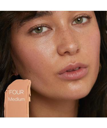 Saie Slip Tint SPF 35 Tinted Moisturizer - Shade Four (1.35 oz) | Light Coverage + Broad Spectrum Zinc Oxide Sunscreen - Buy Online on SooperMarket.com