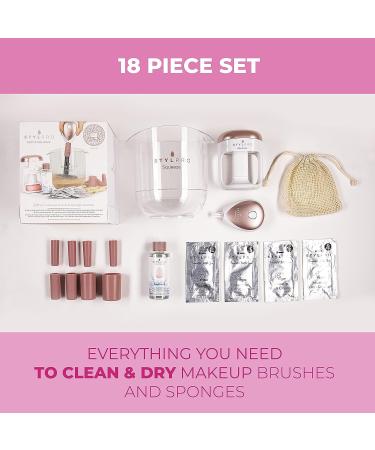 STYLPRO 2in1 Makeup Brush & Sponge Cleaner and Dryer Machine - Set of 2 - Buy Online on SooperMarket.com