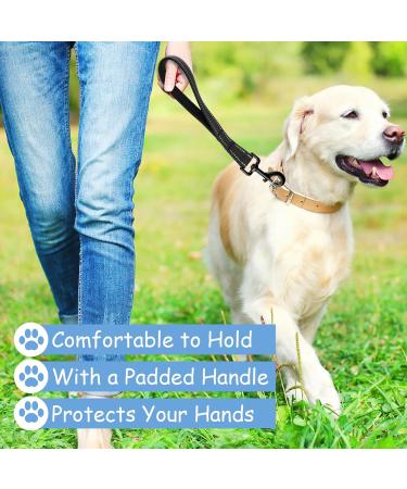 Short Dog Leash with Padded Handle | Reflective Nylon for All Dog Sizes | 32cm Training Leash - Buy Online on SooperMarket.com