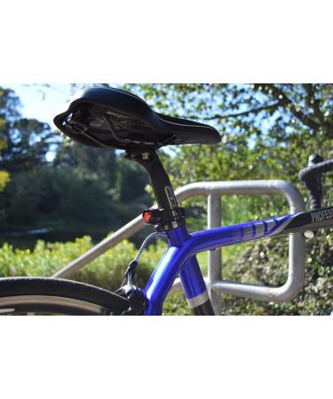 Stupidbright SBR-1 Mini LED Rear Bike Tail Light | Strap-On Micro Bicycle Light for Skateboard & Longboard - Buy Online on SooperMarket.com