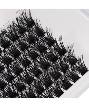 Bodermincer 72 Bundles D Curl 3D Effect Mink Eyelash Extensions - Natural Faux Lashes for Home Use (12mm) - International Shipping - Buy Online on SooperMarket.com