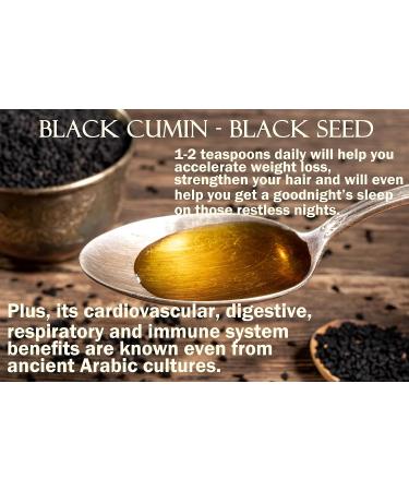 Buy Cocojojo 32 oz Black Cumin Oil | Pure Cold Pressed Black Seed Oil for Hair Beard Face & Joints - Natural & Organic - Buy Online on SooperMarket.com