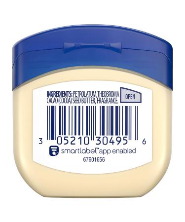 Vaseline Petroleum Jelly with Cocoa Butter - 1.75 Ounce | Soothing Moisturizer for Dry Skin - Shop Internationally - Buy Online on SooperMarket.com