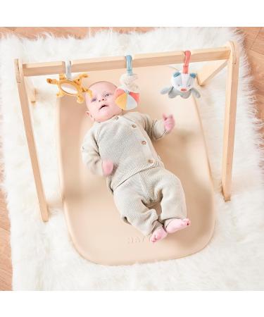 Nattou Soft PU Foam Changing Mat Washable 50x70 cm Softy Beige Model 2024 | Buy Now for International Shipping - Buy Online on SooperMarket.com