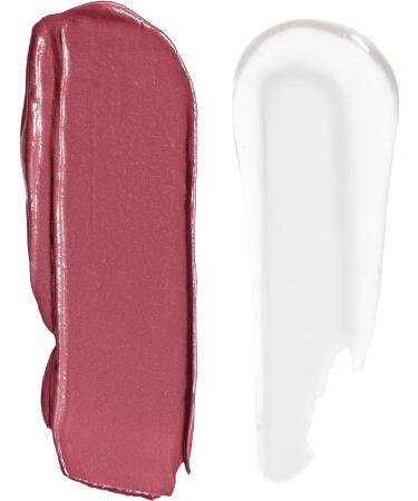 Wet n Wild Megalast Lock n' Shine Lip Color & Clear Gloss, Utaupia Shade - Vitamin E & Jojoba Oil Formula - Buy Online on SooperMarket.com
