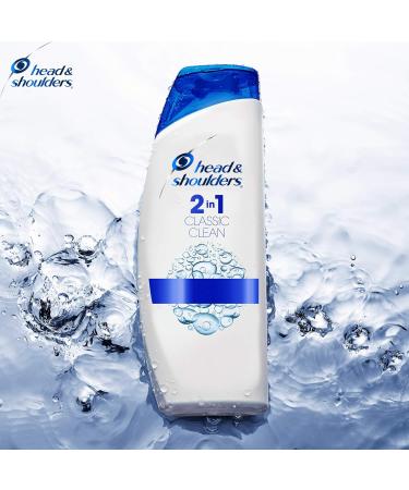 Head & Shoulders 2-in-1 Classic Clean Anti Dandruff Shampoo & Conditioner 450 ml Pack of 6 - Buy Online on SooperMarket.com