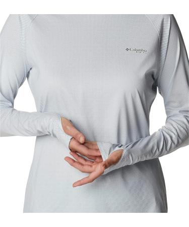 Columbia Women's Tidal Deflector Ice Ls Hoodie - Cirrus Grey (Large) - Buy Online on SooperMarket.com