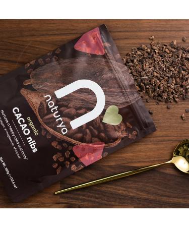 Naturya Organic Cacao Nibs 300g - Premium Quality Superfood Snack - Buy Online on SooperMarket.com