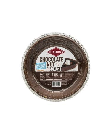 Diamond of California Pie Crust, Chocolate Nut, 6 oz, 12 Pack