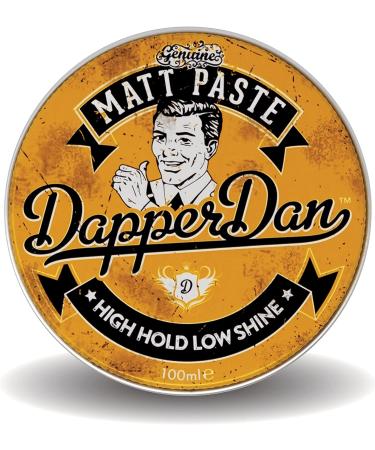 Dapper Dan Style Essentials Gift Pack with High Hold Low Shine Matt Paste 100ml Texturising Sea Salt Spray 200ml and Hand Made Styling Comb - Buy Online on SooperMarket.com